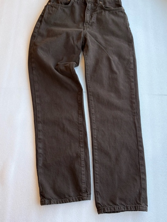 Zara Denim - Zara Straight Leg Jeans in Dark Brown